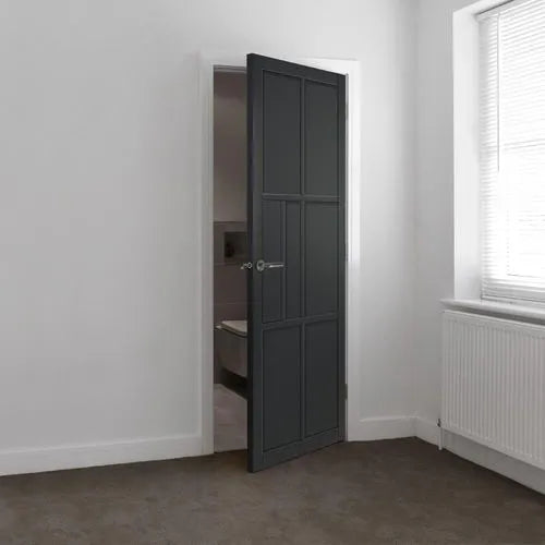 Liberty Civic Urban Industrial Fully Finished Black Internal Door