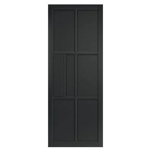 Liberty Civic Urban Industrial Fully Finished Black Internal Door