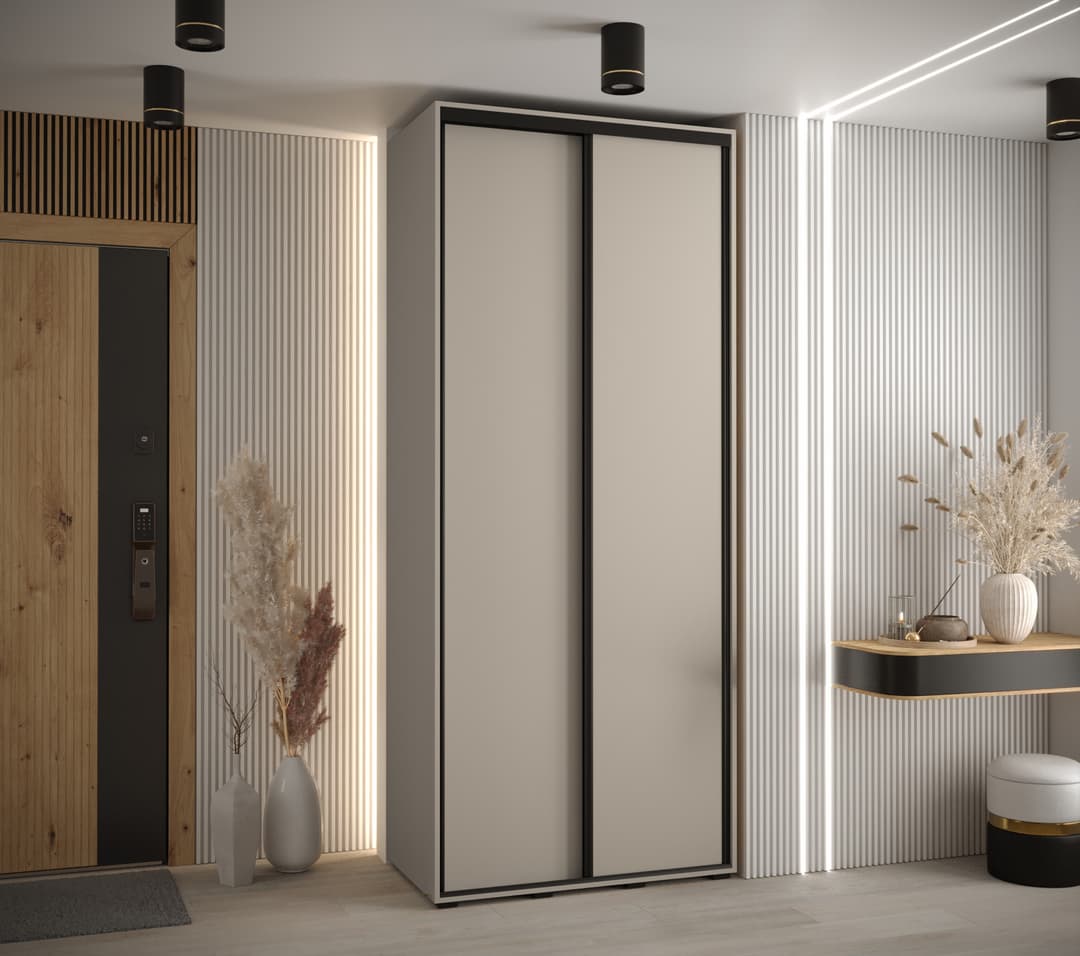 Liberty Dakota I Sliding Door Wardrobe 100cm
