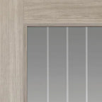 Liberty Colorado Fully Finished Grey Glass Internal Door