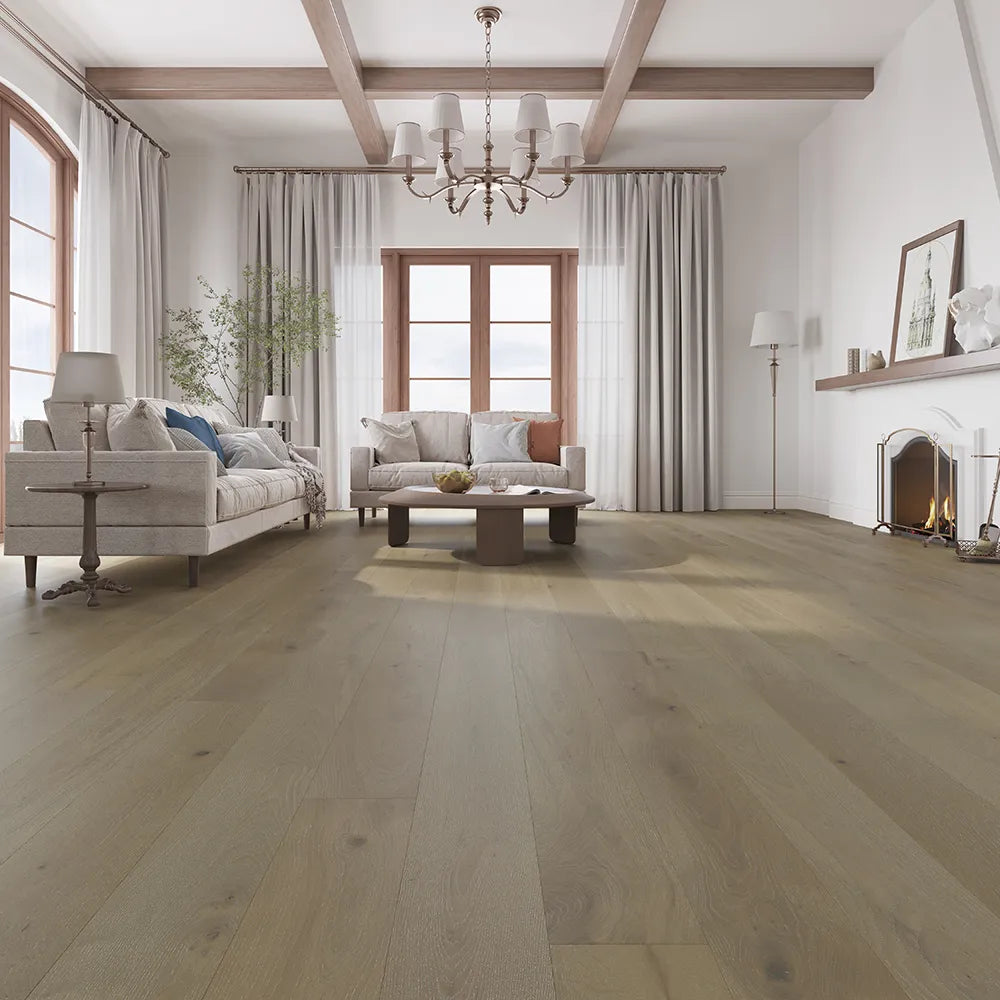 Liberty Floors Maxiply Misted Oak Brushed Matt Lacquered Click 12x190mm 12mm Engineered Wood Flooring