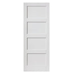 Liberty Internal White Primed Montserrat Shaker 4 Panel Fire Door