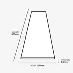 Liberty Lifestyle SPC Herringbone 5.5mm Natural Oak Rigid Core Vinyl Flooring