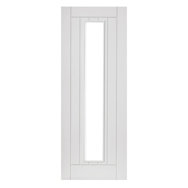 Liberty Internal White Primed Phoenix Clear Glazed Door