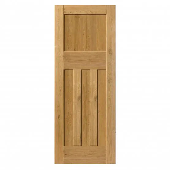 Liberty Rustic DX Panel Fully Finished Knotty Oak Internal Door