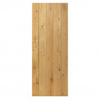 Liberty Solid Plank Ledged Unfinished Knotty Oak Internal Door