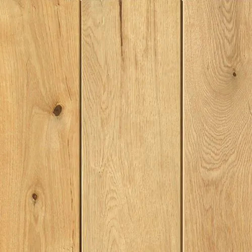 Liberty Solid Plank Ledged Unfinished Knotty Oak Internal Door