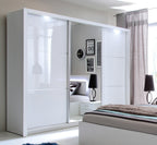 Liberty Siena 12 Sliding Door Wardrobe 258cm with LED