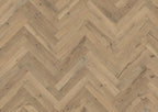 Liberty Sienna Florence Oak Herringbone 14mm Engineered Wood Flooring 90mm