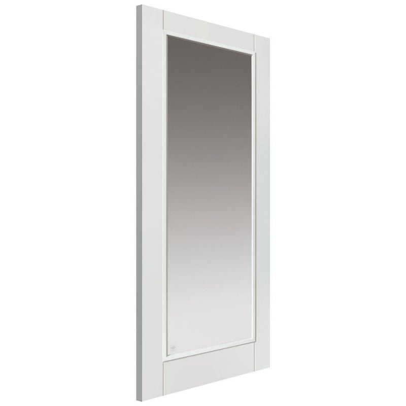 Liberty Internal White Primed Tobago Clear Glazed Fire Door