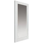 Liberty Internal White Primed Tobago Clear Glazed Fire Door