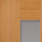 Liberty Axis Fully Finished Oak 1 Light Clear Glass Internal Door