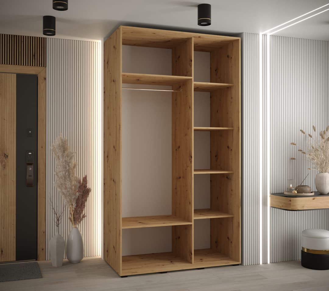 Liberty Cannes IV Sliding Door Wardrobe 140cm