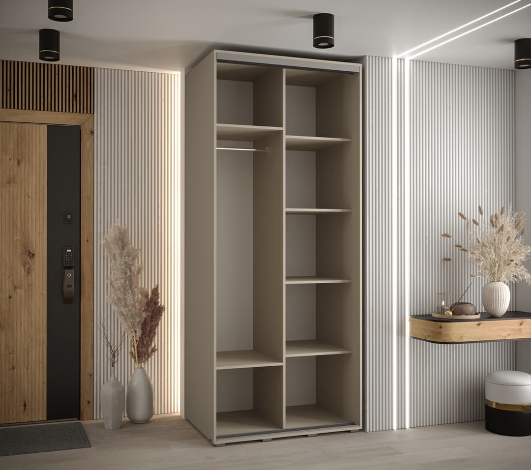 Liberty Dakota I Sliding Door Wardrobe 100cm